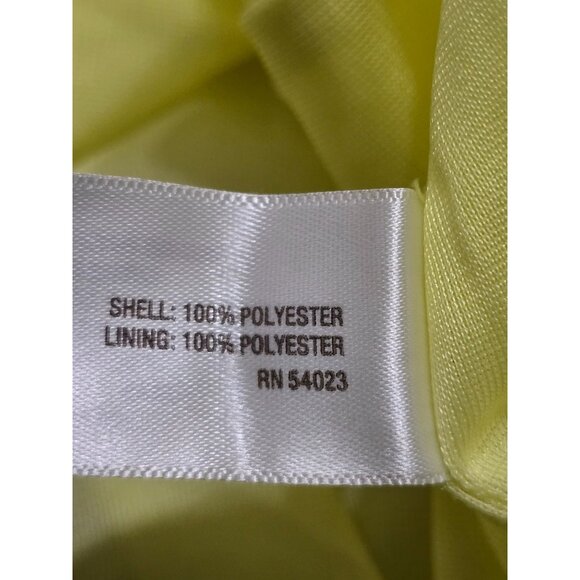 Old Navy XL Tall Yellow Floral Ruffle Camisole Dress 100% Polyester NWT‎ - Picture 7 of 14